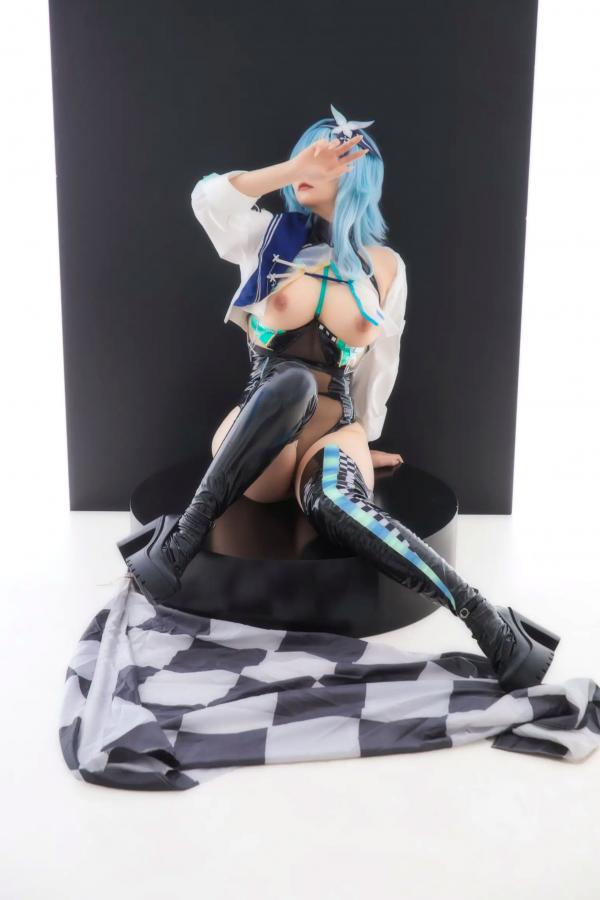    Hokunaimeko北乃芽子优菈赛车女郎Cosplay、黑丝连体、大胆私房、性感大尺度写真全集第90张图片