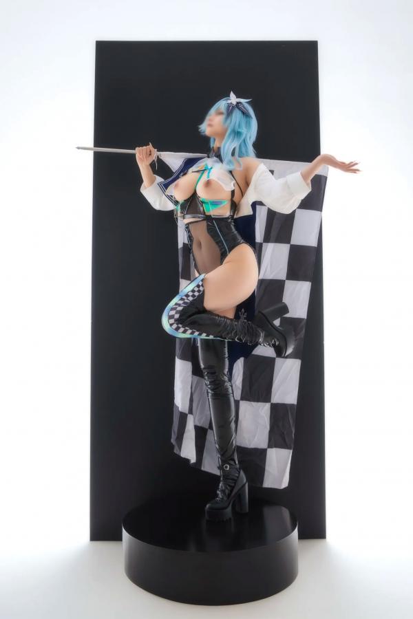    Hokunaimeko北乃芽子优菈赛车女郎Cosplay、黑丝连体、大胆私房、性感大尺度写真全集第91张图片
