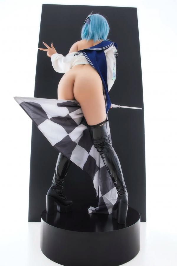    Hokunaimeko北乃芽子优菈赛车女郎Cosplay、黑丝连体、大胆私房、性感大尺度写真全集第99张图片