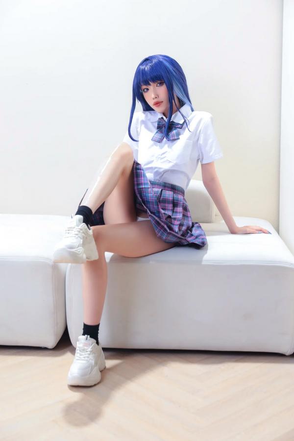    eliza喵喵雷电将军Cosplay角色扮演，性感比基尼与校服制服诱惑私房写真 [39P]第3张图片