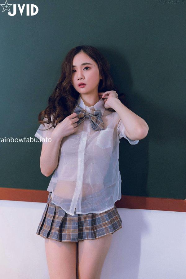   JVID-Jessica-Lo-罗颖-学生向我告白-watermark第2张图片