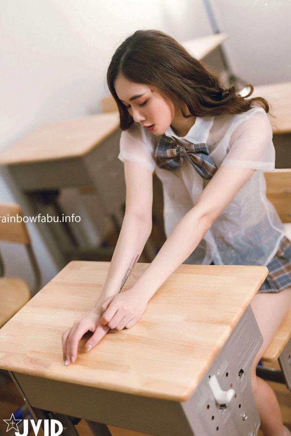    JVID-Jessica-Lo-罗颖-学生向我告白-watermark第22张图片