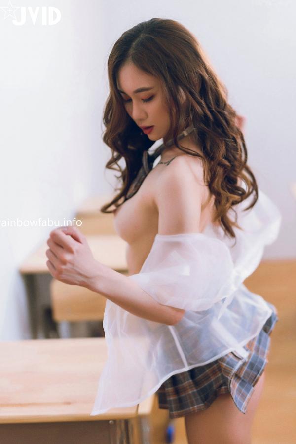    JVID-Jessica-Lo-罗颖-学生向我告白-watermark第50张图片