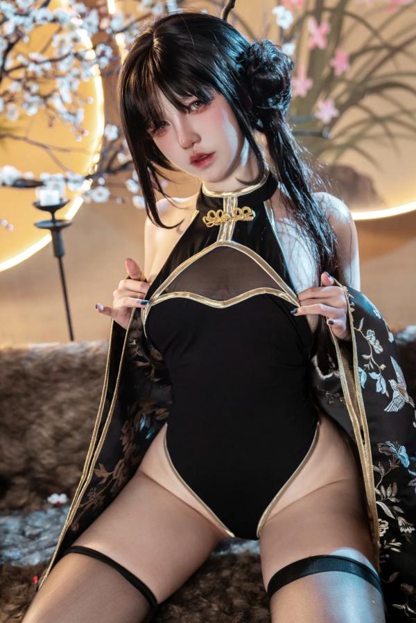    阿薰kaOri - 如烟 [94P] 改良旗袍古风私房照，国风韵味与极致性感完美结合，高冷气质女神制服诱惑系列第47张图片