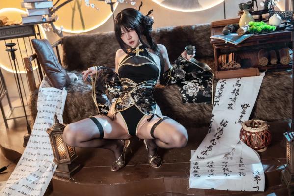    阿薰kaOri - 如烟 [94P] 改良旗袍古风私房照，国风韵味与极致性感完美结合，高冷气质女神制服诱惑系列第60张图片