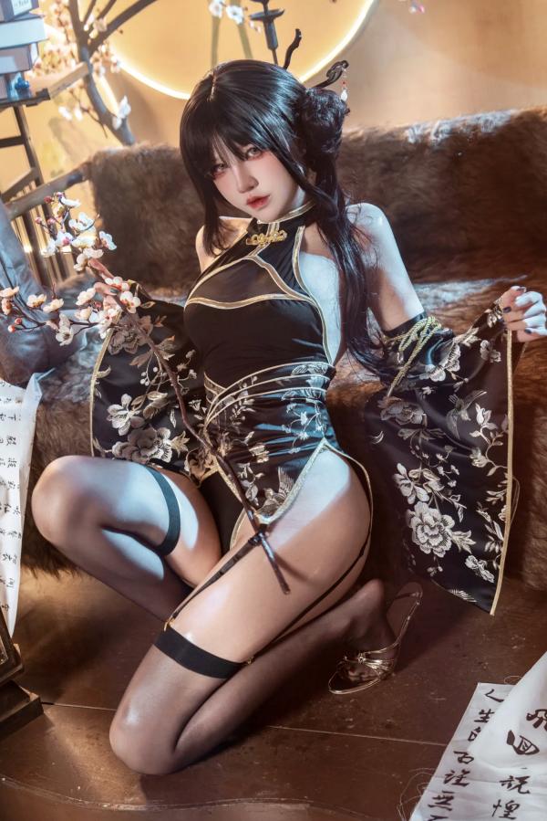    阿薰kaOri - 如烟 [94P] 改良旗袍古风私房照，国风韵味与极致性感完美结合，高冷气质女神制服诱惑系列第61张图片