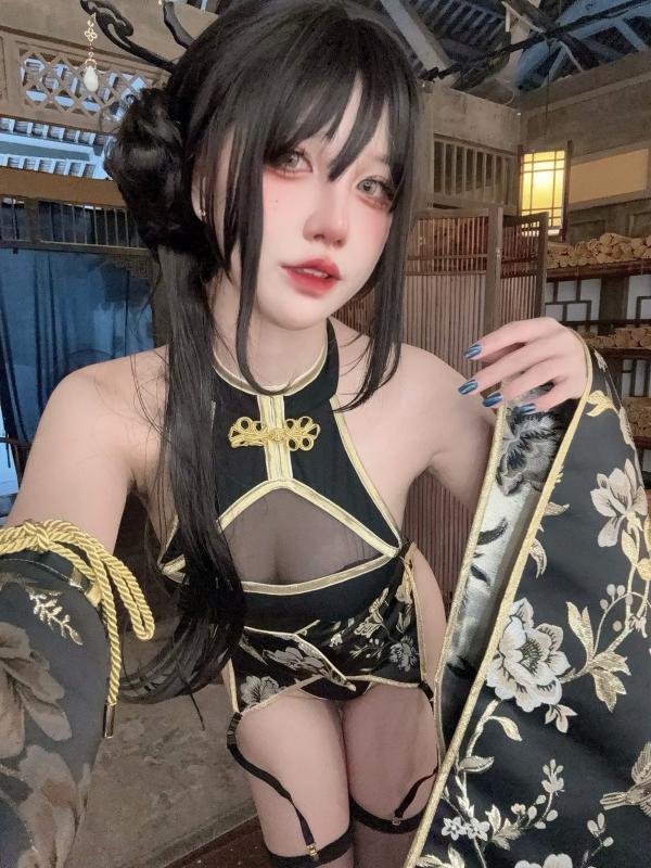    阿薰kaOri - 如烟 [94P] 改良旗袍古风私房照，国风韵味与极致性感完美结合，高冷气质女神制服诱惑系列第78张图片