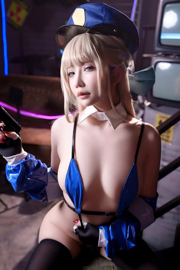    抱走莫子aa - 飞鸟马时COS 大胆警服制服诱惑 角色扮演 魅惑写真第46张图片