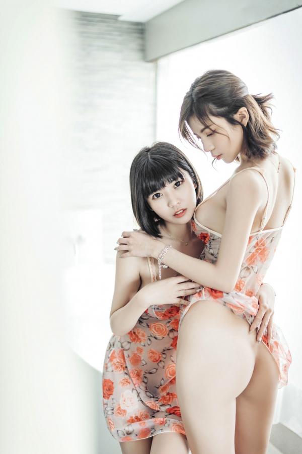    JVID-果宝宝-私房卧室系列-双姝闺蜜私密互动-女女情欲初体验-纯欲风格写真大尺度精选第120张图片