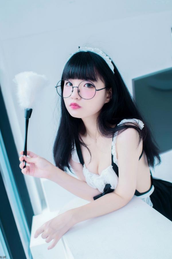    韩国美女Jenny 정제니“WHITE”系列写真，清纯可爱女仆与居家私房，百变角色扮演，演绎极致童颜魅力。第10张图片