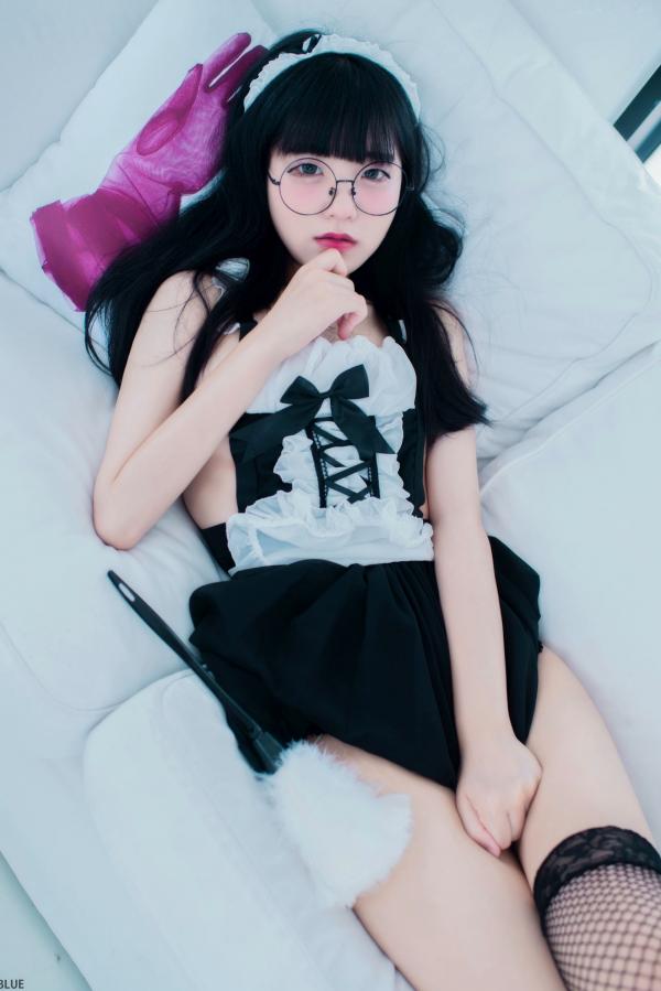    韩国美女Jenny 정제니“WHITE”系列写真，清纯可爱女仆与居家私房，百变角色扮演，演绎极致童颜魅力。第15张图片