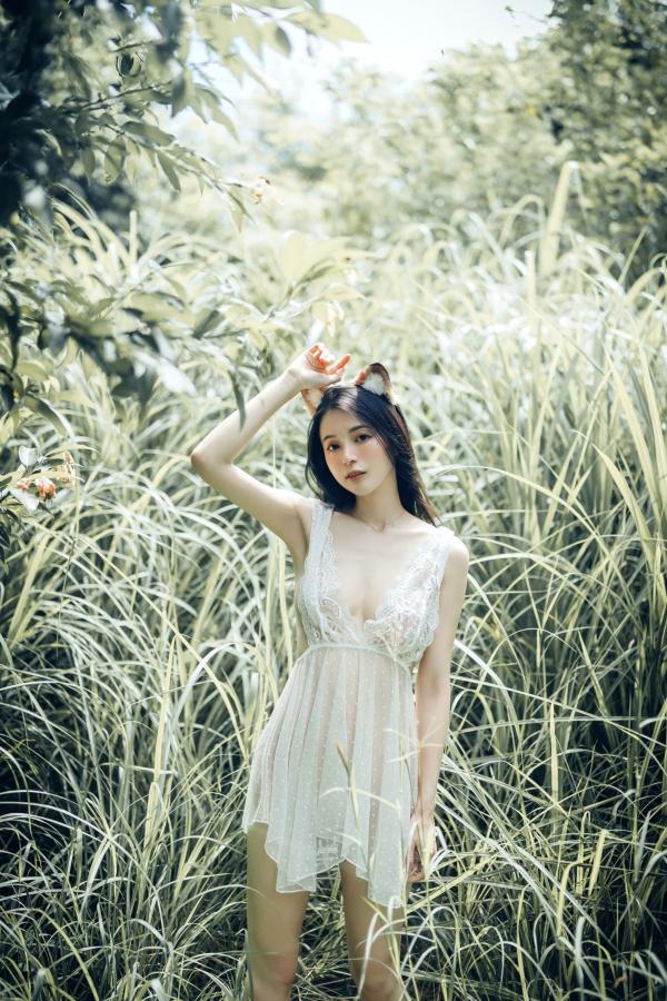    JVID-辰辰-绝美户外写真-比基尼海滩度假-清新可爱与性感诱惑并存-生日特别呈现第32张图片