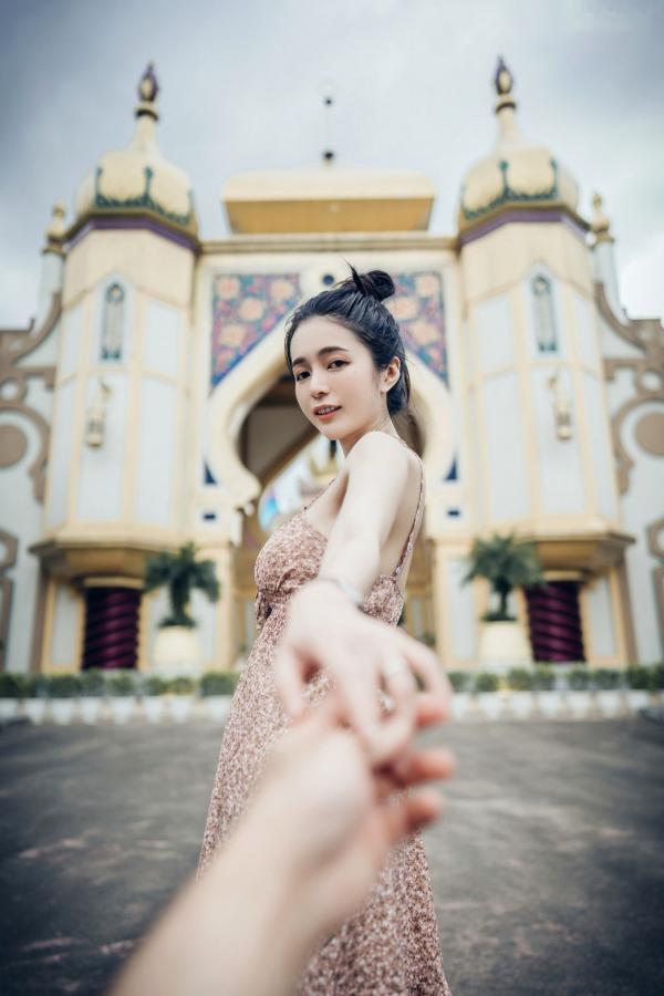    JVID-辰辰-绝美户外写真-比基尼海滩度假-清新可爱与性感诱惑并存-生日特别呈现第41张图片