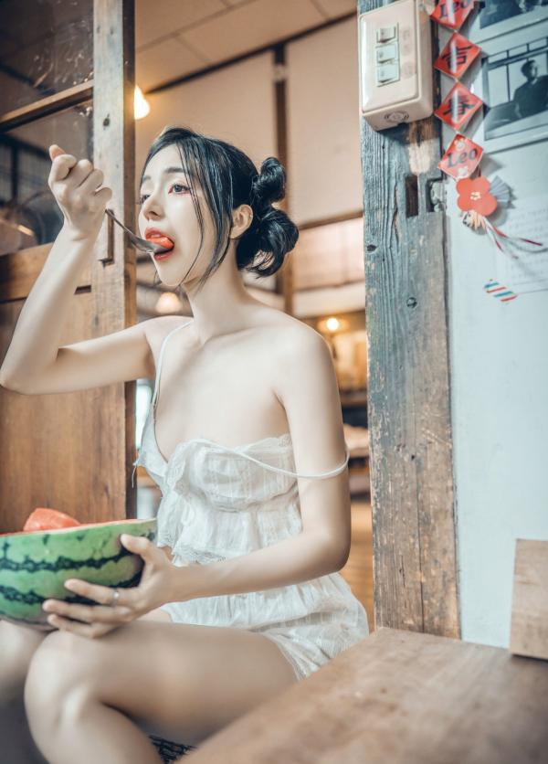    JVID-辰辰-绝美户外写真-比基尼海滩度假-清新可爱与性感诱惑并存-生日特别呈现第88张图片