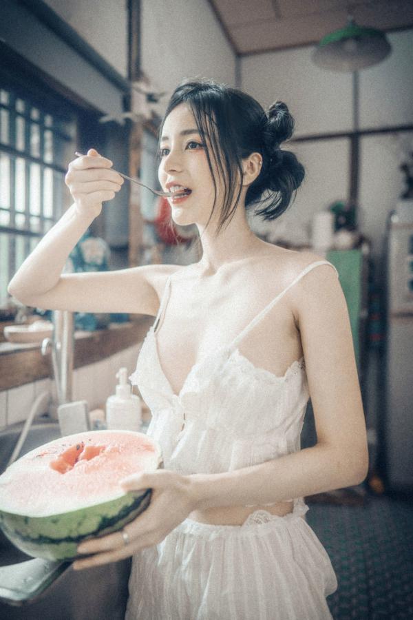    JVID-辰辰-绝美户外写真-比基尼海滩度假-清新可爱与性感诱惑并存-生日特别呈现第91张图片