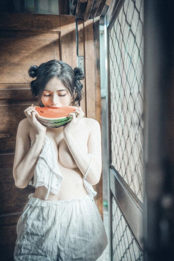    JVID-辰辰-绝美户外写真-比基尼海滩度假-清新可爱与性感诱惑并存-生日特别呈现第108张图片