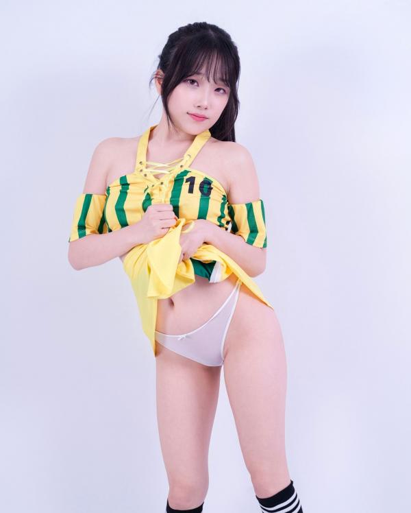    韩国美女-BAEKSULTANG-足球宝贝-Football-fan-GlamARchive第14张图片