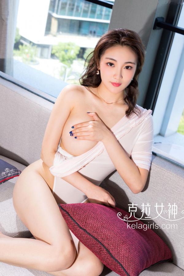    KelaGirls克拉女神-2018.10.29-舒彤-《水蜜桃》-都市酒店落地窗纯欲连体衣私房写真第11张图片