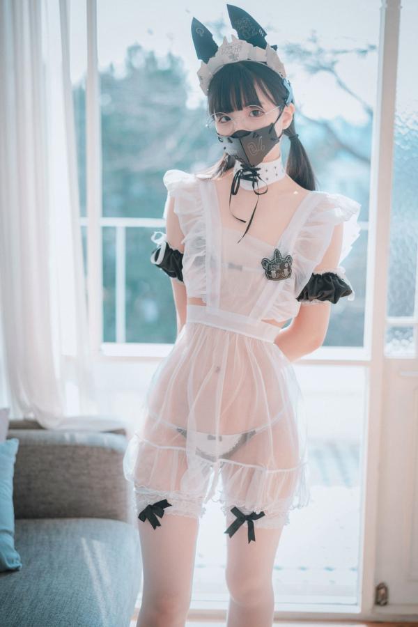   韩国美女Jenny-정제니-赛博朋克科技女仆-豪宅私房制服诱惑-DJAWA写真第1张图片