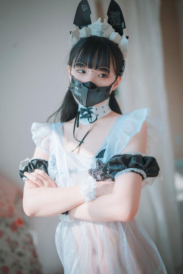    韩国美女Jenny-정제니-赛博朋克科技女仆-豪宅私房制服诱惑-DJAWA写真第20张图片