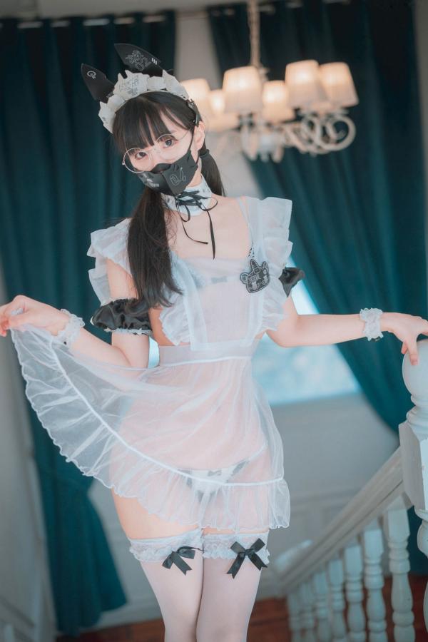    韩国美女Jenny-정제니-赛博朋克科技女仆-豪宅私房制服诱惑-DJAWA写真第30张图片