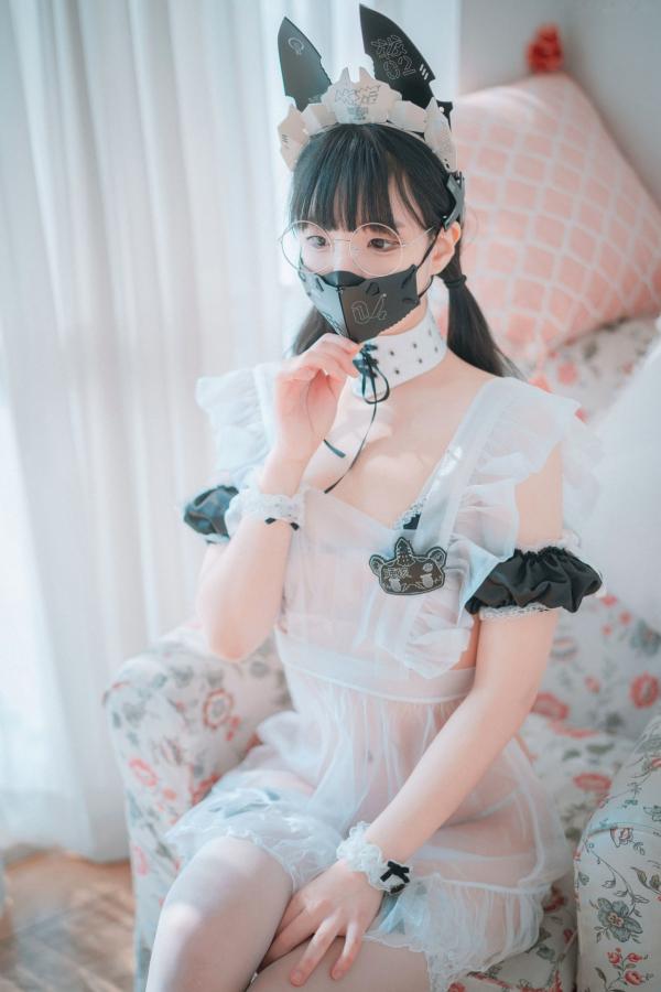   韩国美女Jenny-정제니-赛博朋克科技女仆-豪宅私房制服诱惑-DJAWA写真第37张图片