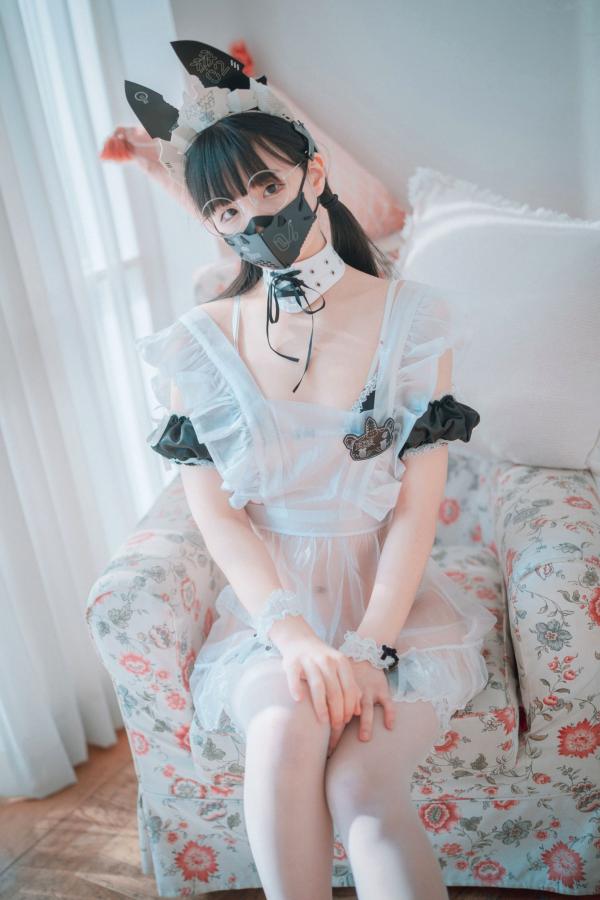    韩国美女Jenny-정제니-赛博朋克科技女仆-豪宅私房制服诱惑-DJAWA写真第48张图片