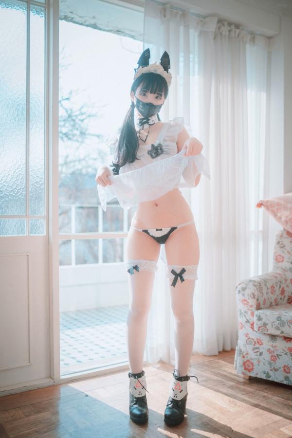    韩国美女Jenny-정제니-赛博朋克科技女仆-豪宅私房制服诱惑-DJAWA写真第69张图片