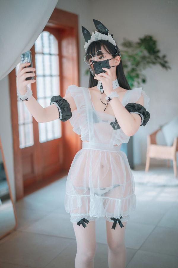    韩国美女Jenny-정제니-赛博朋克科技女仆-豪宅私房制服诱惑-DJAWA写真第78张图片