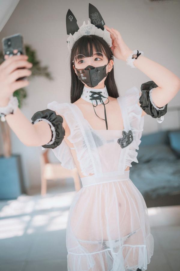    韩国美女Jenny-정제니-赛博朋克科技女仆-豪宅私房制服诱惑-DJAWA写真第80张图片