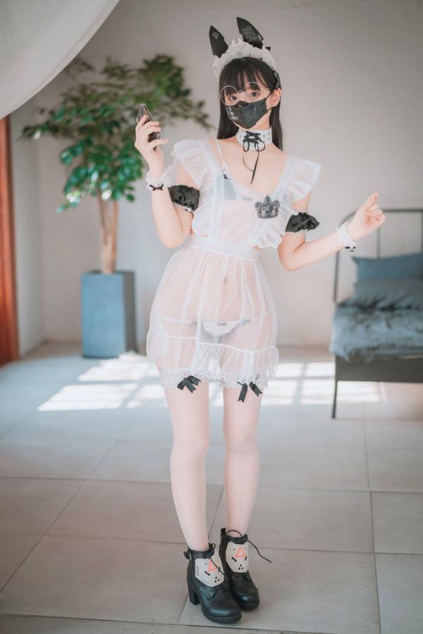    韩国美女Jenny-정제니-赛博朋克科技女仆-豪宅私房制服诱惑-DJAWA写真第82张图片