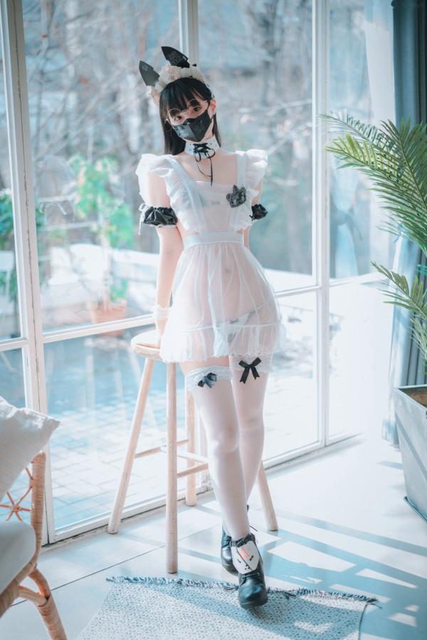    韩国美女Jenny-정제니-赛博朋克科技女仆-豪宅私房制服诱惑-DJAWA写真第83张图片