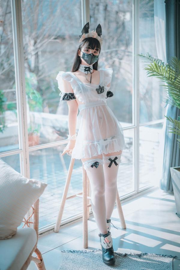    韩国美女Jenny-정제니-赛博朋克科技女仆-豪宅私房制服诱惑-DJAWA写真第85张图片