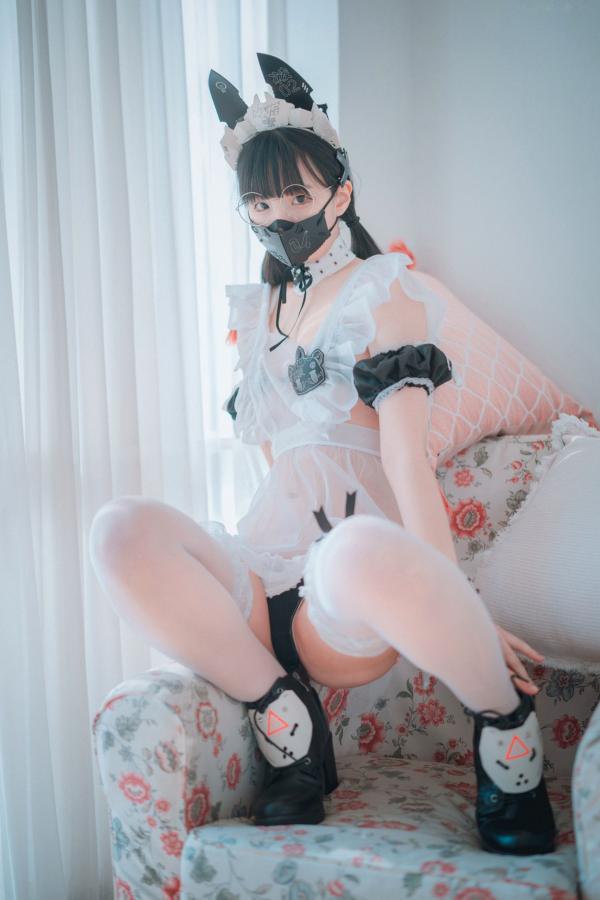    韩国美女Jenny-정제니-赛博朋克科技女仆-豪宅私房制服诱惑-DJAWA写真第103张图片