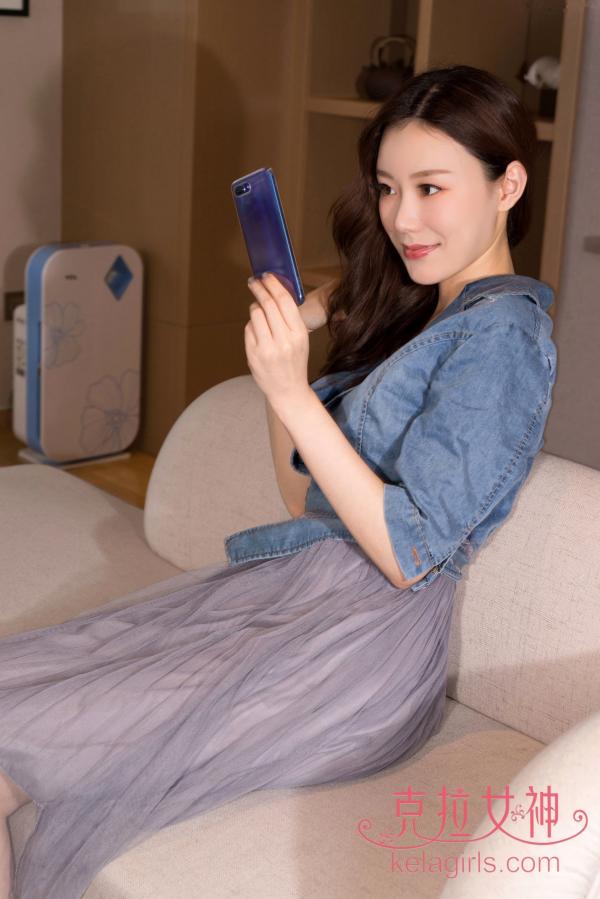    KelaGirls克拉女神-2018.10.15-江琴-《知性红颜》：百变牛仔装演绎纯粹居家私房美学，尽显优雅知性气质女神第4张图片