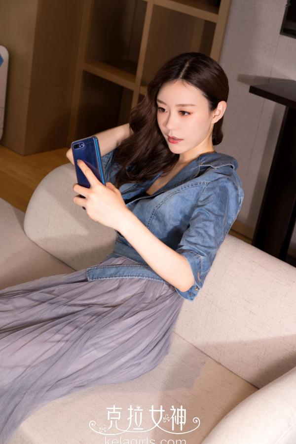    KelaGirls克拉女神-2018.10.15-江琴-《知性红颜》：百变牛仔装演绎纯粹居家私房美学，尽显优雅知性气质女神第5张图片