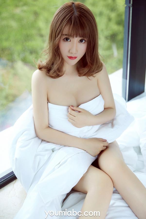    YouMi尤蜜-绯月樱.Cherry-《动情の夏天》私房照：极致针织诱惑与绝美身体曲线，无圣光大尺度第29张图片