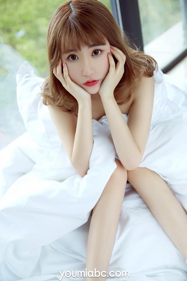    YouMi尤蜜-绯月樱.Cherry-《动情の夏天》私房照：极致针织诱惑与绝美身体曲线，无圣光大尺度第35张图片