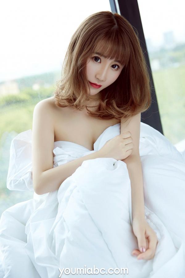   YouMi尤蜜-绯月樱.Cherry-《动情の夏天》私房照：极致针织诱惑与绝美身体曲线，无圣光大尺度第37张图片