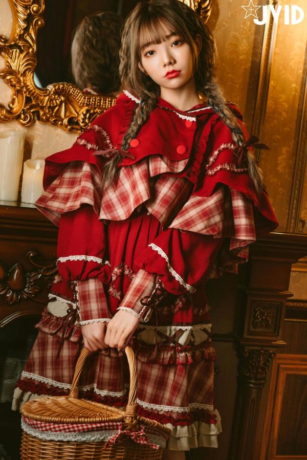    JVID-啾啾-啾啾の奇妙な冒険-小紅帽小公主-角色扮演童话风复古写真-No.604第17张图片