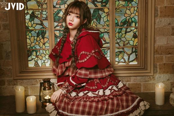    JVID-啾啾-啾啾の奇妙な冒険-小紅帽小公主-角色扮演童话风复古写真-No.604第52张图片