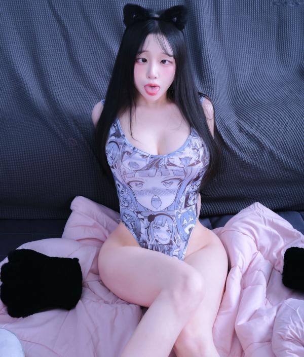    韩国美女Woo-U-二次元死库水猫耳Cosplay-高清私房写真-GlamARchive性感诱惑大片第38张图片