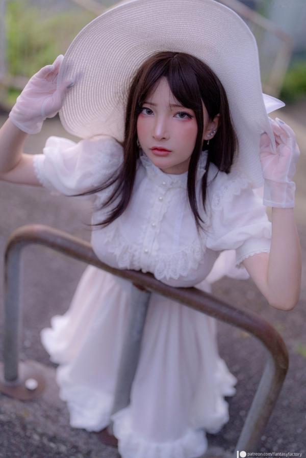    Fantasy-Factory-小丁Ding-八尺大人-Hachishaku-sama-2022.12-户外cos-性感写真-大尺度-白嫩女神第6张图片