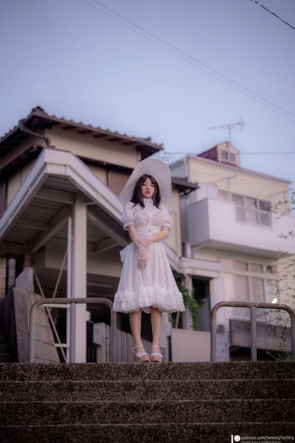    Fantasy-Factory-小丁Ding-八尺大人-Hachishaku-sama-2022.12-户外cos-性感写真-大尺度-白嫩女神第7张图片