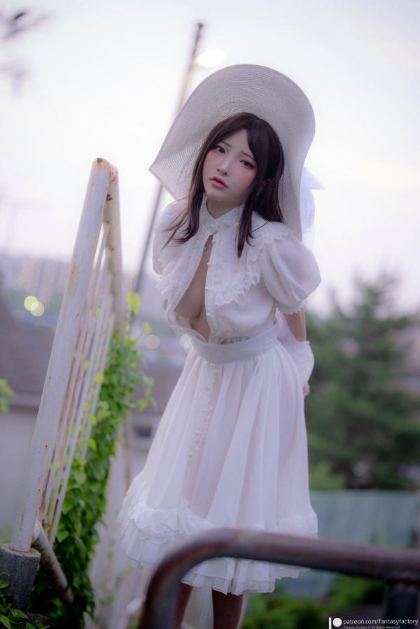    Fantasy-Factory-小丁Ding-八尺大人-Hachishaku-sama-2022.12-户外cos-性感写真-大尺度-白嫩女神第16张图片