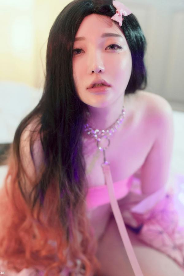    韩国美女孙乐乐Son Ye-eun动漫私房COS大尺度写真，粉嫩诱惑魅惑众生，绝美身姿极致展现！第34张图片