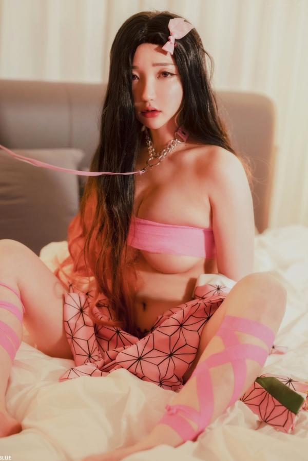    韩国美女孙乐乐Son Ye-eun动漫私房COS大尺度写真，粉嫩诱惑魅惑众生，绝美身姿极致展现！第35张图片