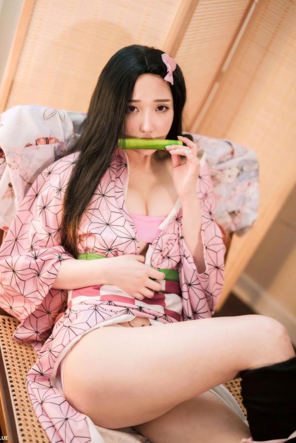    韩国美女孙乐乐Son Ye-eun动漫私房COS大尺度写真，粉嫩诱惑魅惑众生，绝美身姿极致展现！第61张图片