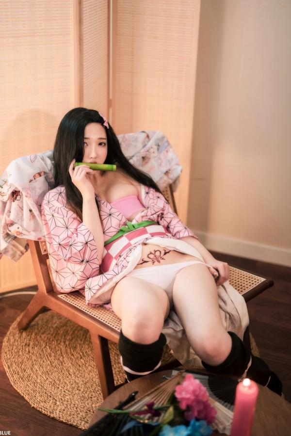    韩国美女孙乐乐Son Ye-eun动漫私房COS大尺度写真，粉嫩诱惑魅惑众生，绝美身姿极致展现！第68张图片