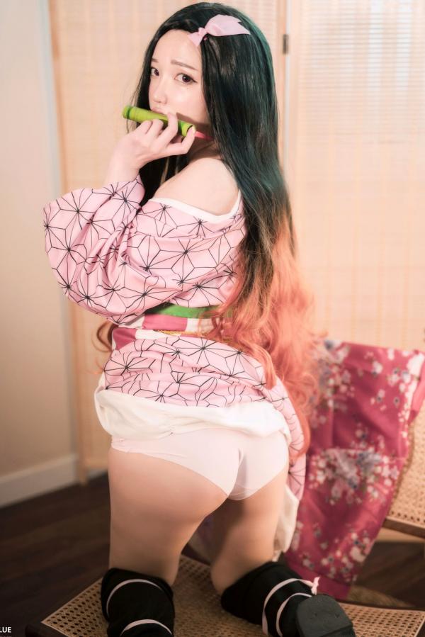    韩国美女孙乐乐Son Ye-eun动漫私房COS大尺度写真，粉嫩诱惑魅惑众生，绝美身姿极致展现！第71张图片